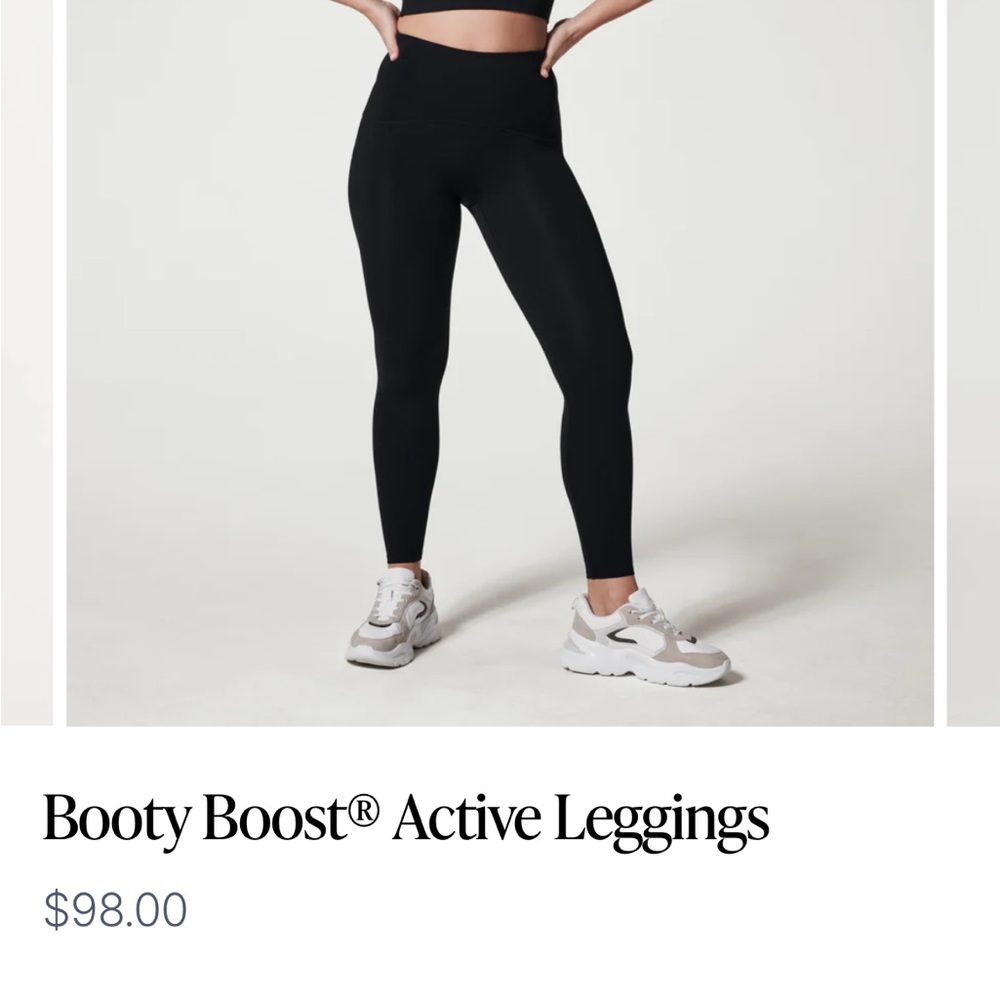 Spanx booty boost active legging